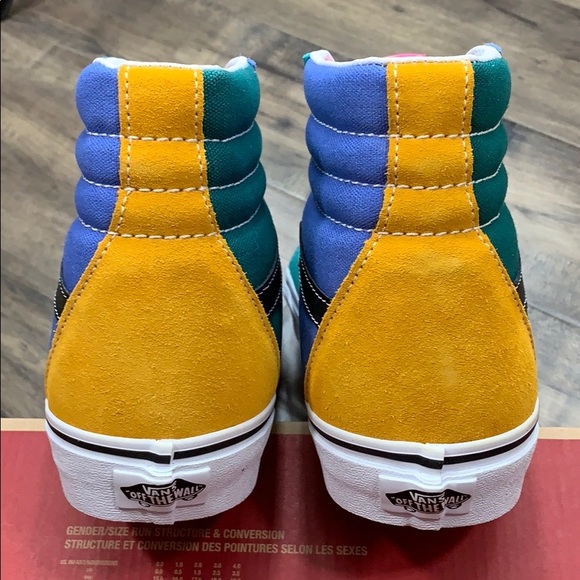 VANS Sk-8-Hi Mix & Match Cdmmylw/Tdpl men’s - Picture 8 of 16